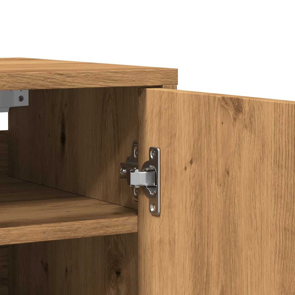 Botníky 2 Ks 32 X 35 X 70 Cm Kompozitní Dřevo