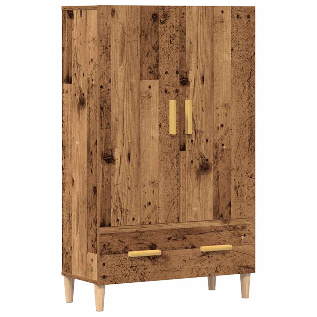 Highboard Old Wood 70 X 31 X 115 Cm Kompozitní Dřevo