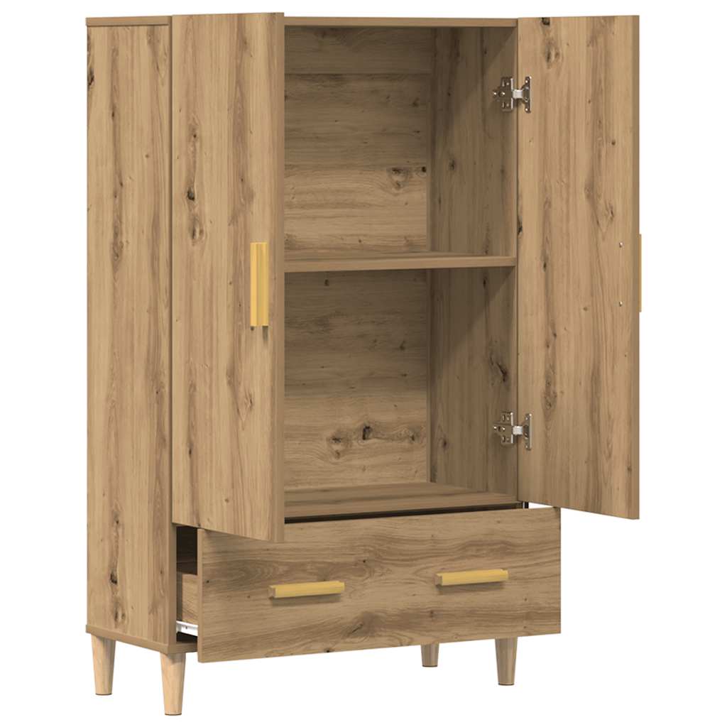 Komoda Dub Artisan 70 X 31 X 115 Cm Kompozitní Dřevo