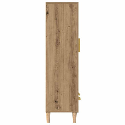 Komoda Dub Artisan 70 X 31 X 115 Cm Kompozitní Dřevo