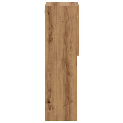 Tv Skříňka S Led Osvětlením 30,5 X 30 X Dub Artisan