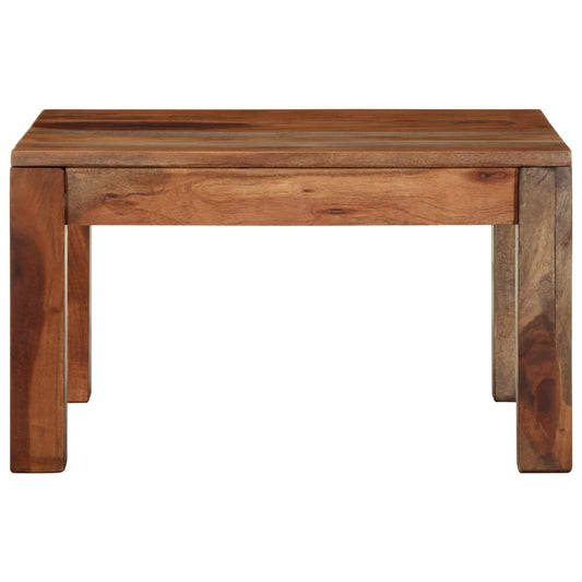 Konferenční Stolek 60X60X35 Cm Masivní Dřevo Akácie
