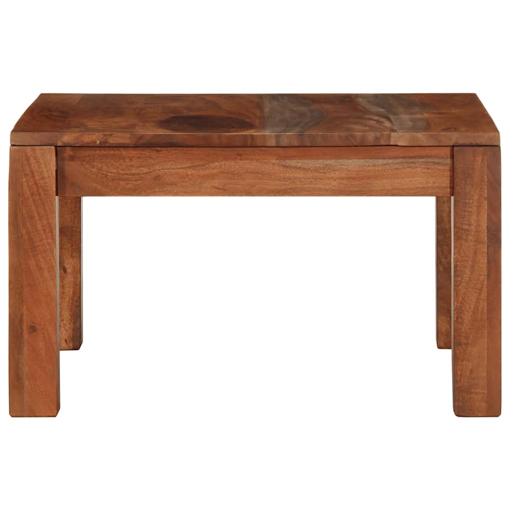 Konferenční Stolek 60X60X35 Cm Masivní Dřevo Akácie
