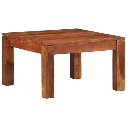 Konferenční Stolek 60X60X35 Cm Masivní Dřevo Akácie