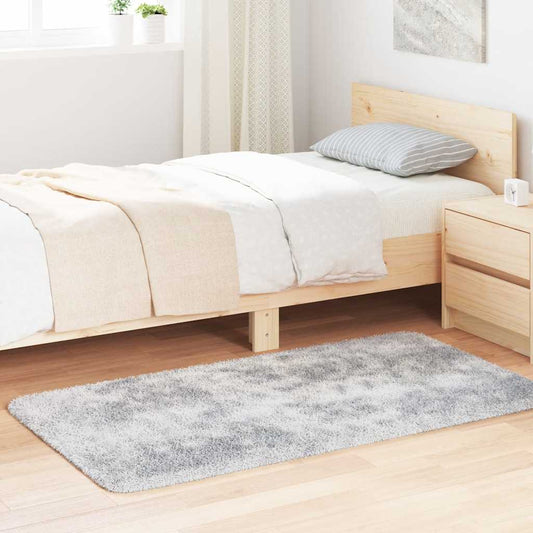 Koberec Shaggy S Vysokým Vlasem Navarra Světle Šedý Světle Šedá