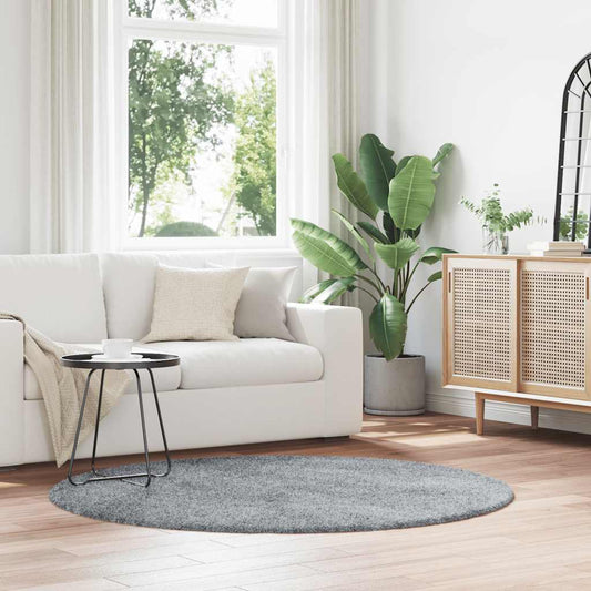 Koberec Shaggy S Vysokým Vlasem Navarra Stříbrošedý Stříbrošedá