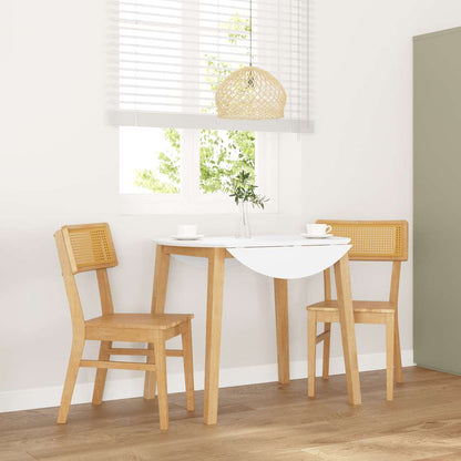 Jídelní Židle S Polštáři 2 Ks Hnědá Masivní Dřevěná Guma