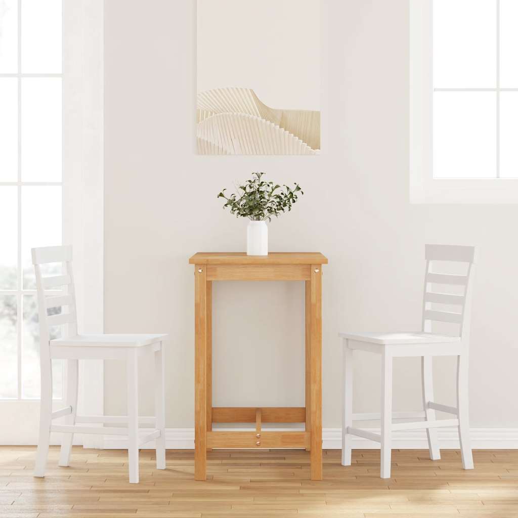 Barové Židle 2 Ks Bílé Textil