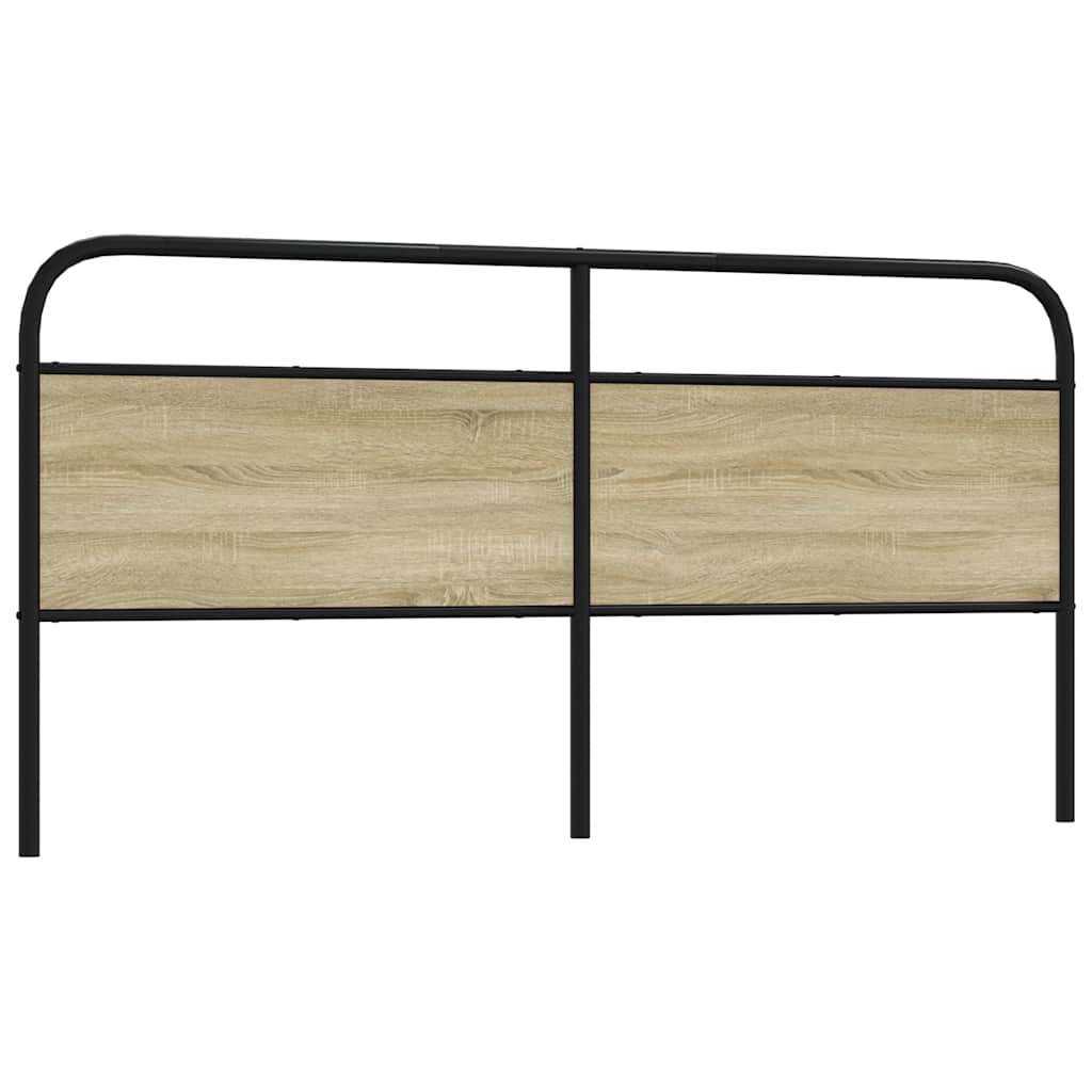 Náhradní Čelo Postele Ocel A Kompozitní Dřevo