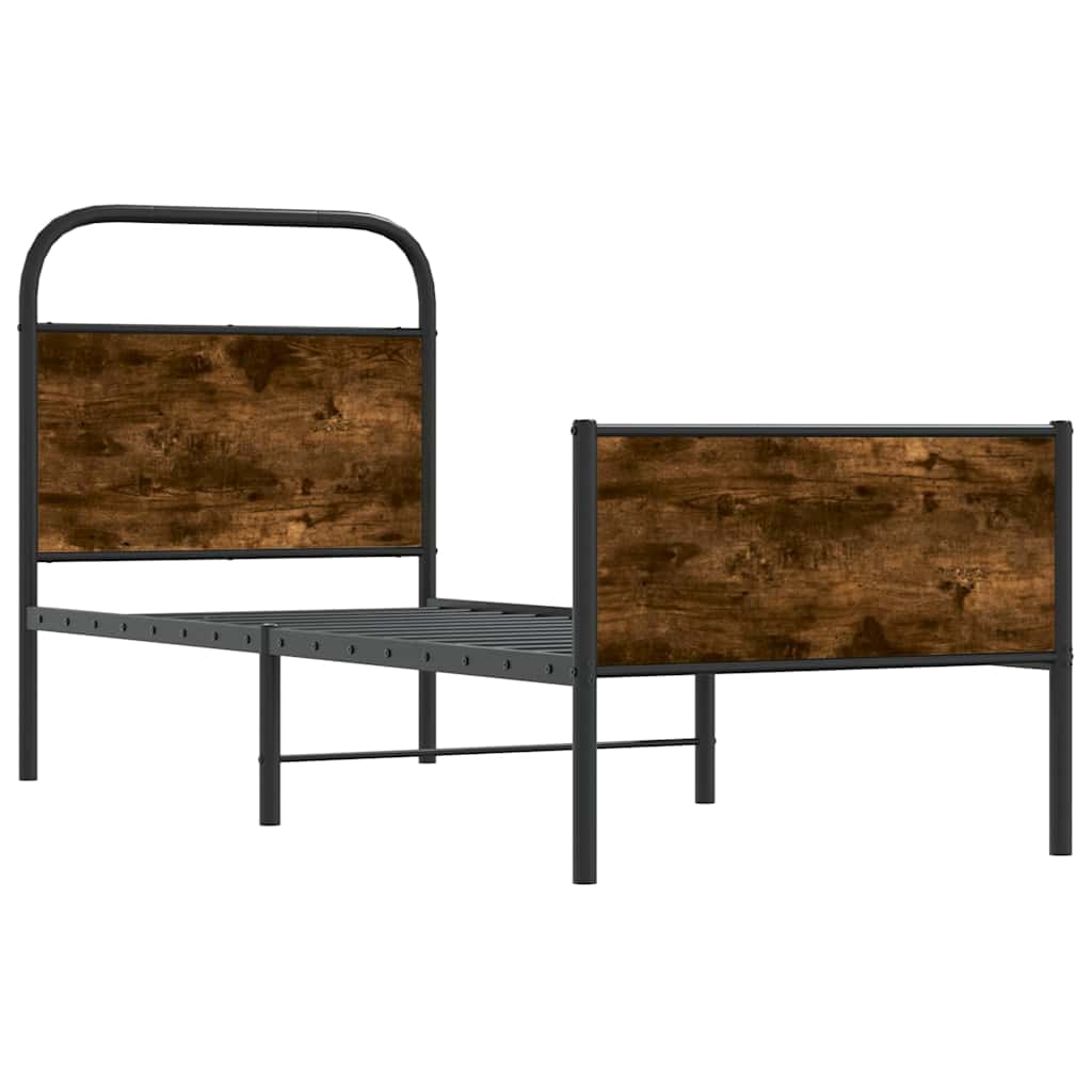 Rám Postele Bez Matrace 80X200 Cm Dub Sonoma Kompozitní Dřevo