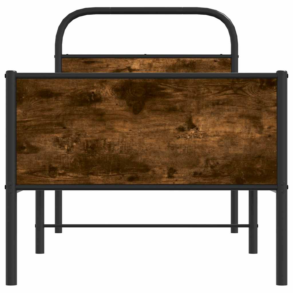 Rám Postele Bez Matrace 80X200 Cm Dub Sonoma Kompozitní Dřevo