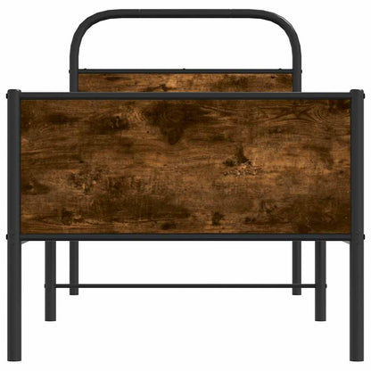 Rám Postele Bez Matrace 80X200 Cm Dub Sonoma Kompozitní Dřevo