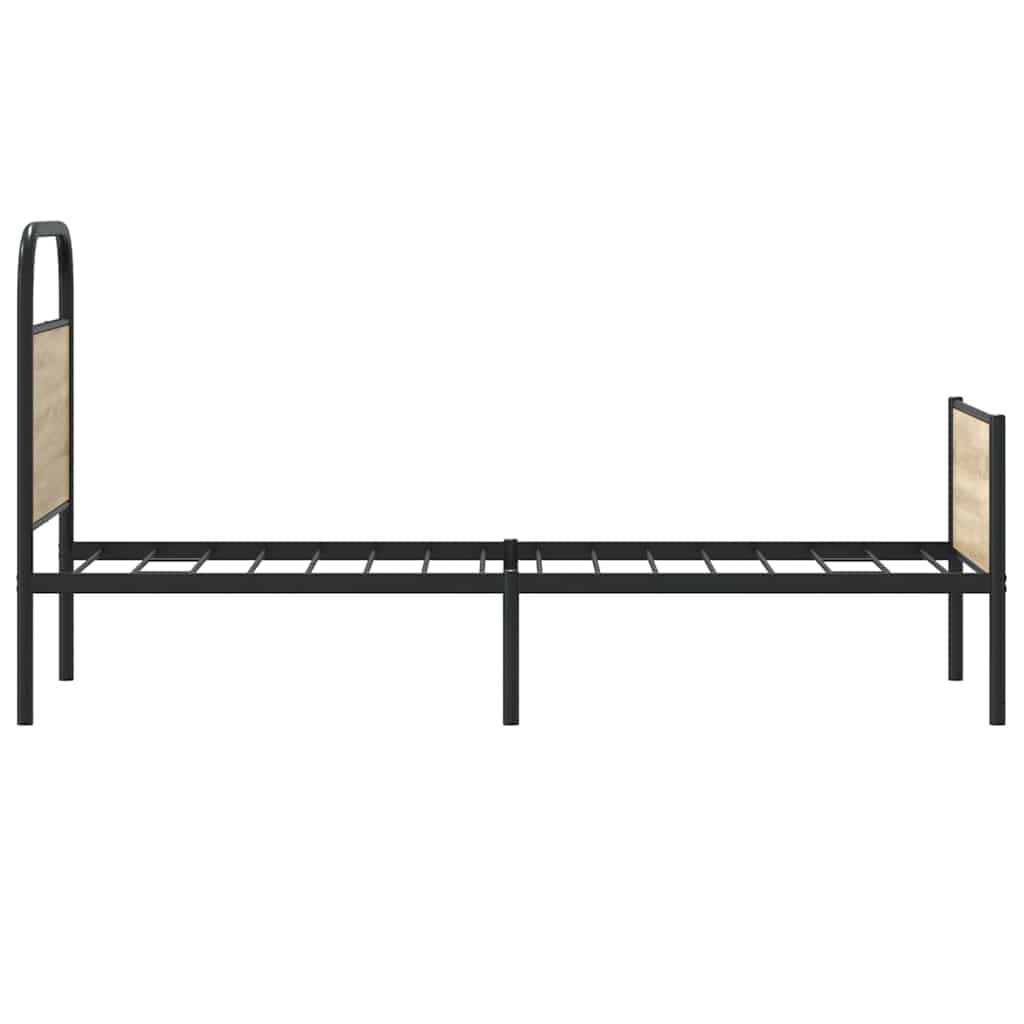 Rám Postele Bez Matrace 80X200 Cm Dub Sonoma Kompozitní Dřevo