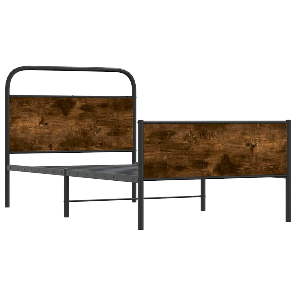 Rám Postele Bez Matrace 100X190 Cm Dub Sonoma Kompozitní Dřevo