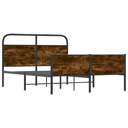 Rám Postele Bez Matrace 140X190 Cm Dub Sonoma Kompozitní Dřevo