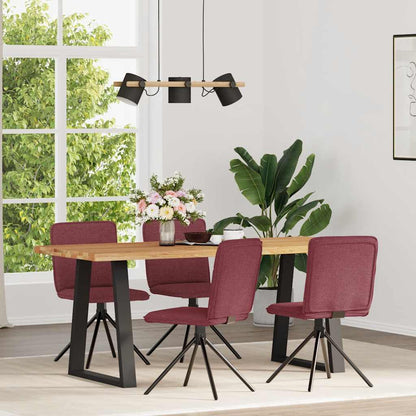 Jídelní Židle 2 Ks Černé Textil