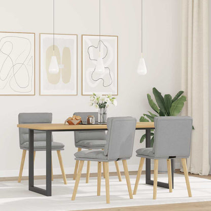 Jídelní Židle 6 Ks Tmavě Zelené Textil