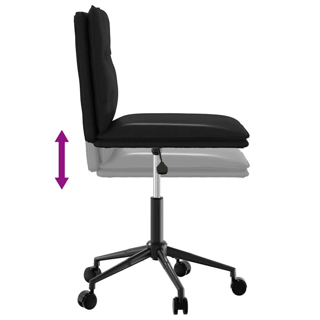Jídelní Židle 2 Ks Černé Umělá Kůže
