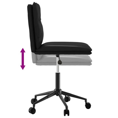 Jídelní Židle 2 Ks Černé Umělá Kůže