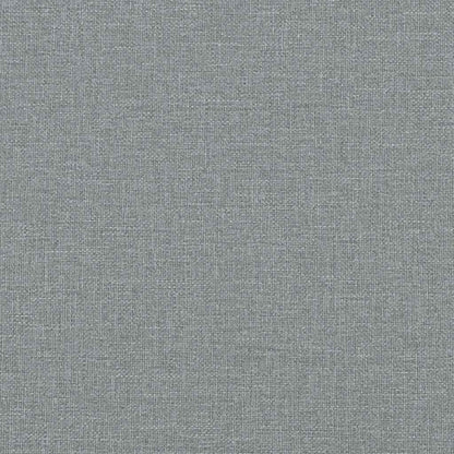 Jídelní Židle 6 Ks Světle Šedé Textil