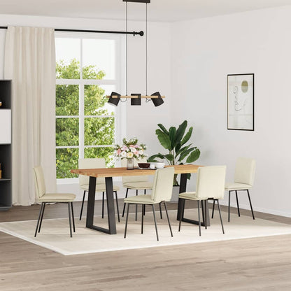 Jídelní Židle 4 Ks Modré Samet