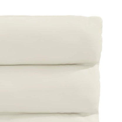 Jídelní Židle 6 Ks Krémové Samet