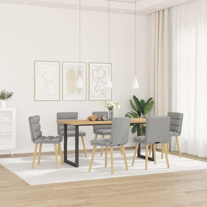 Jídelní Židle 6 Ks Tmavě Zelené Textil