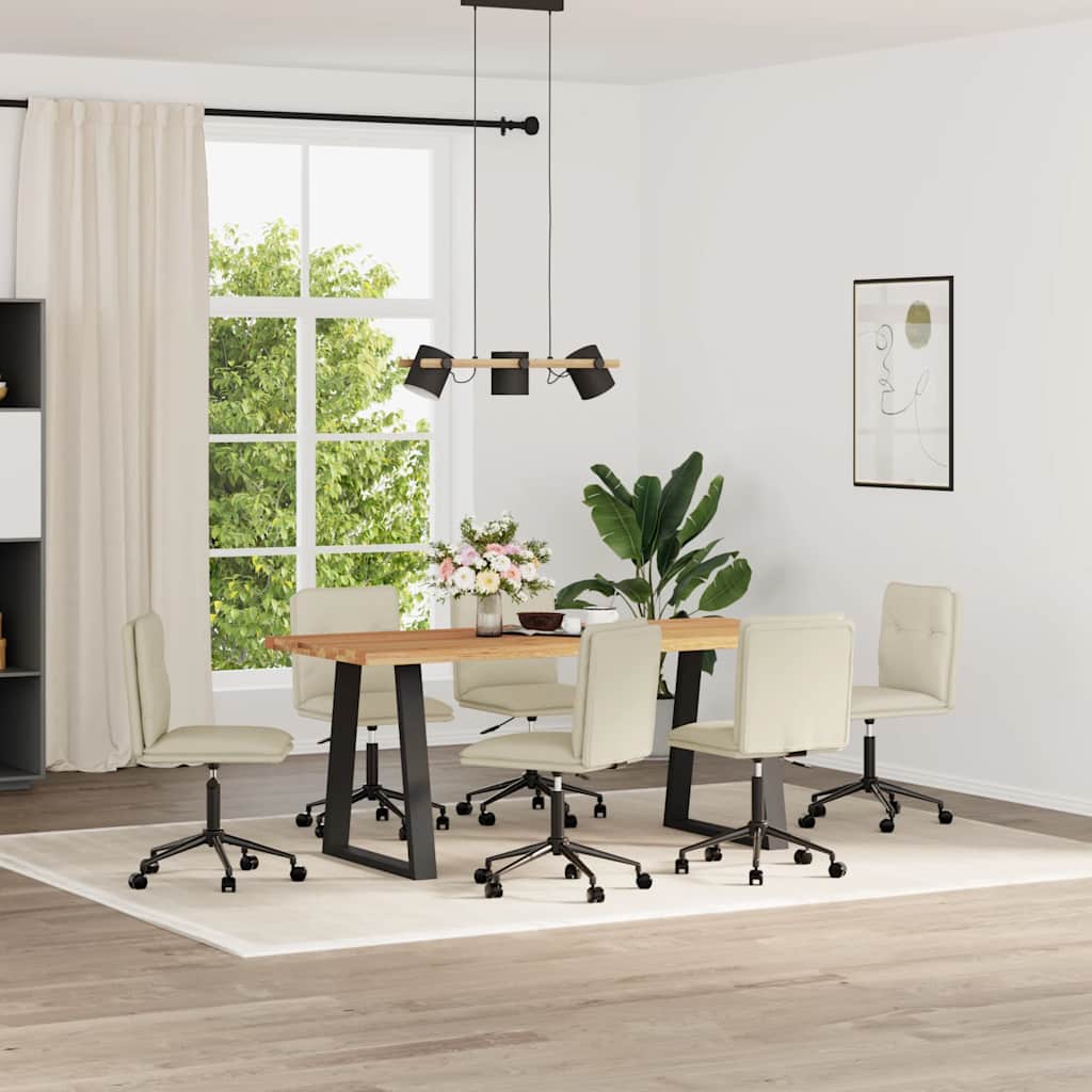 Jídelní Židle 6 Ks Umělá Kůže