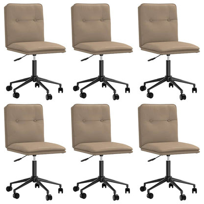 Jídelní Židle 6 Ks Umělá Kůže