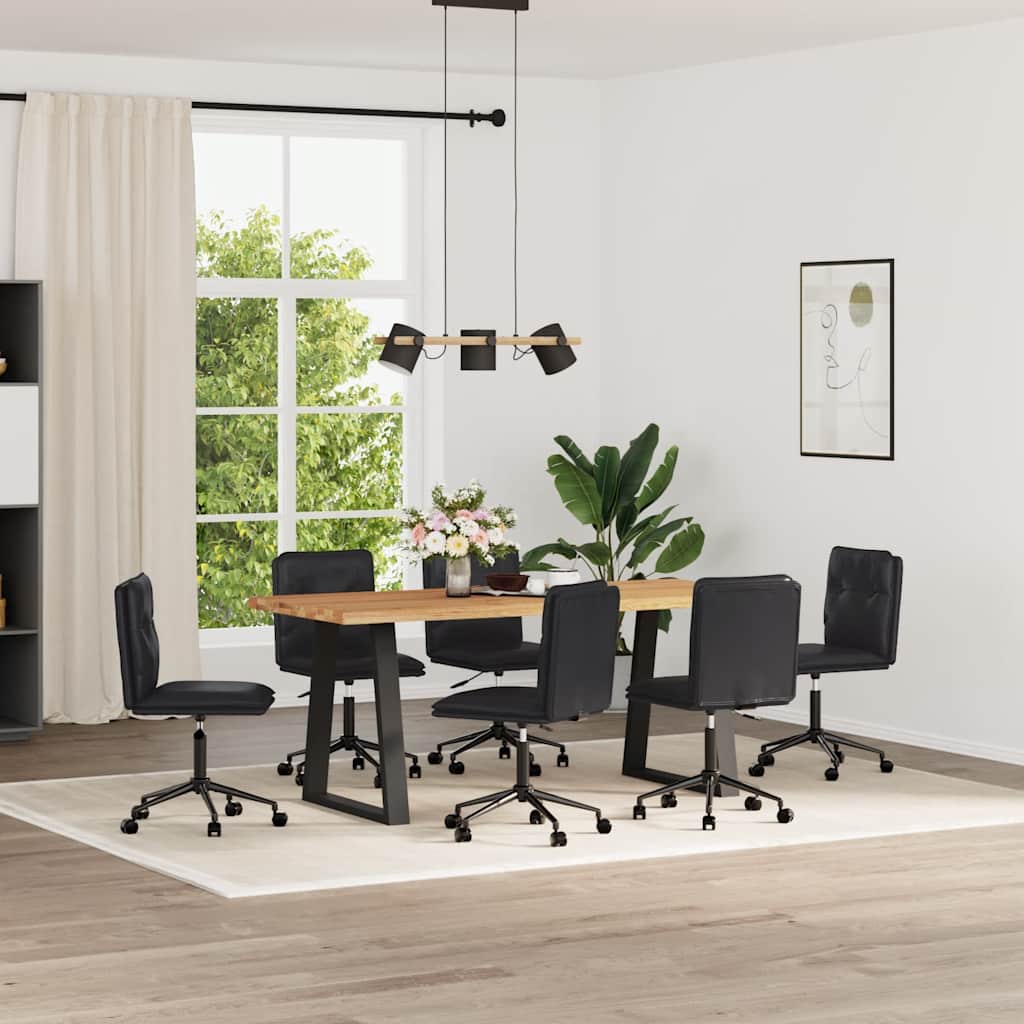 Jídelní Židle 6 Ks Umělá Kůže