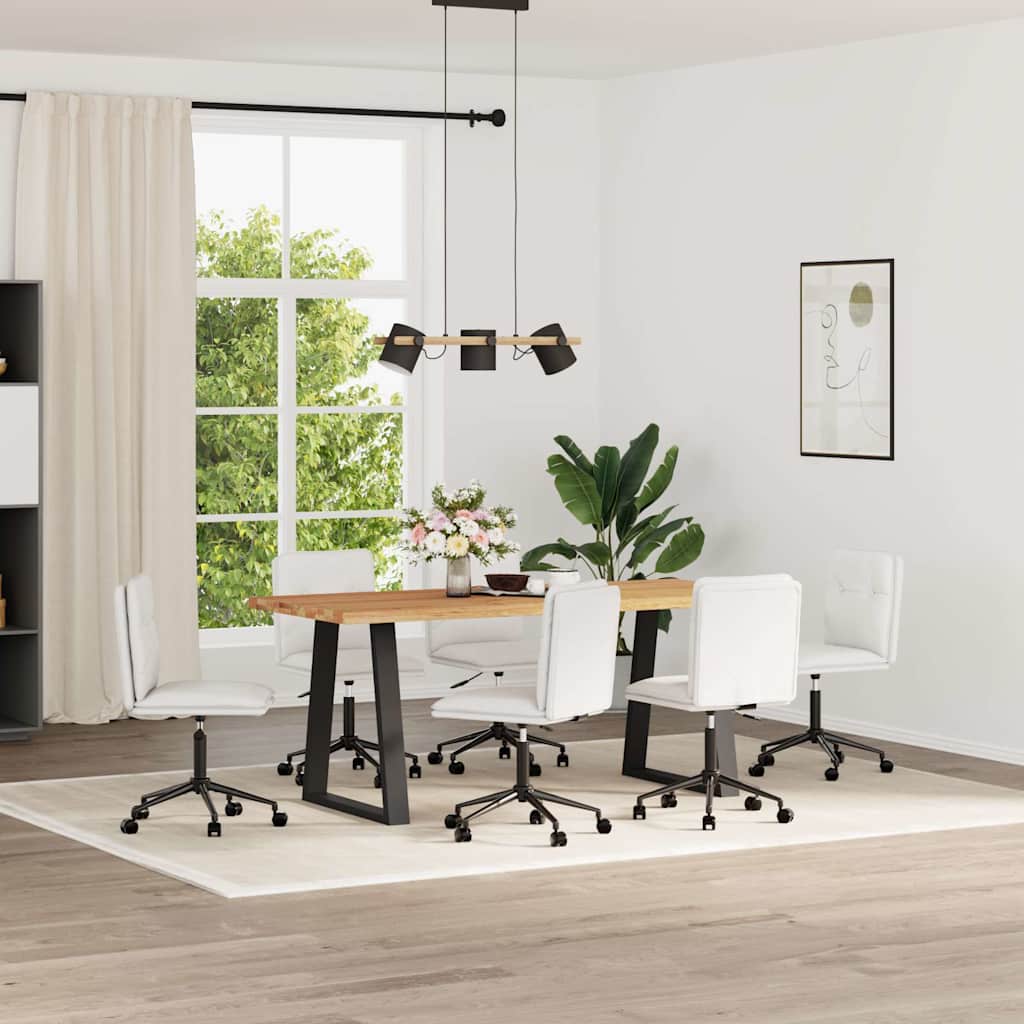 Jídelní Židle 6 Ks Umělá Kůže