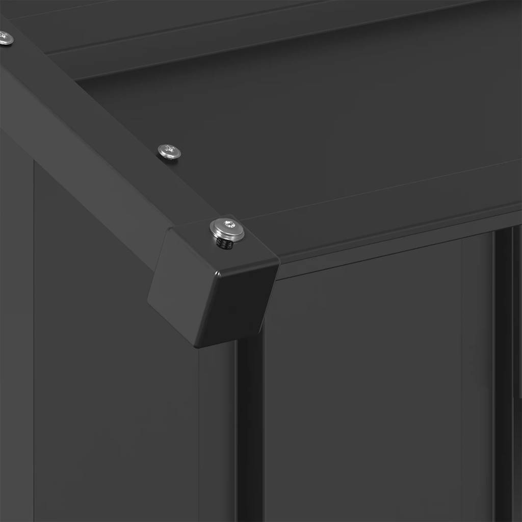 Psí Bouda Se Střechou Pozinkovaná Ocel