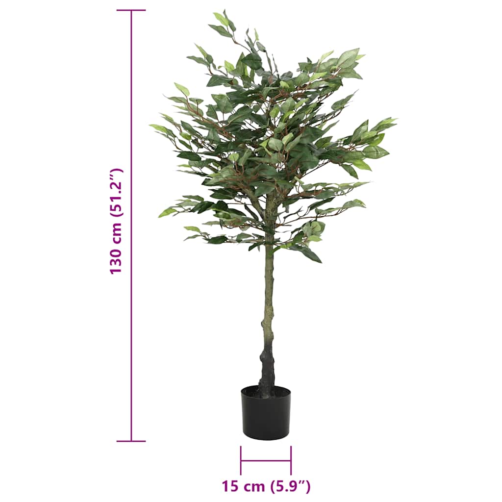 Umělý Strom Ficus 480 Listů Zelený