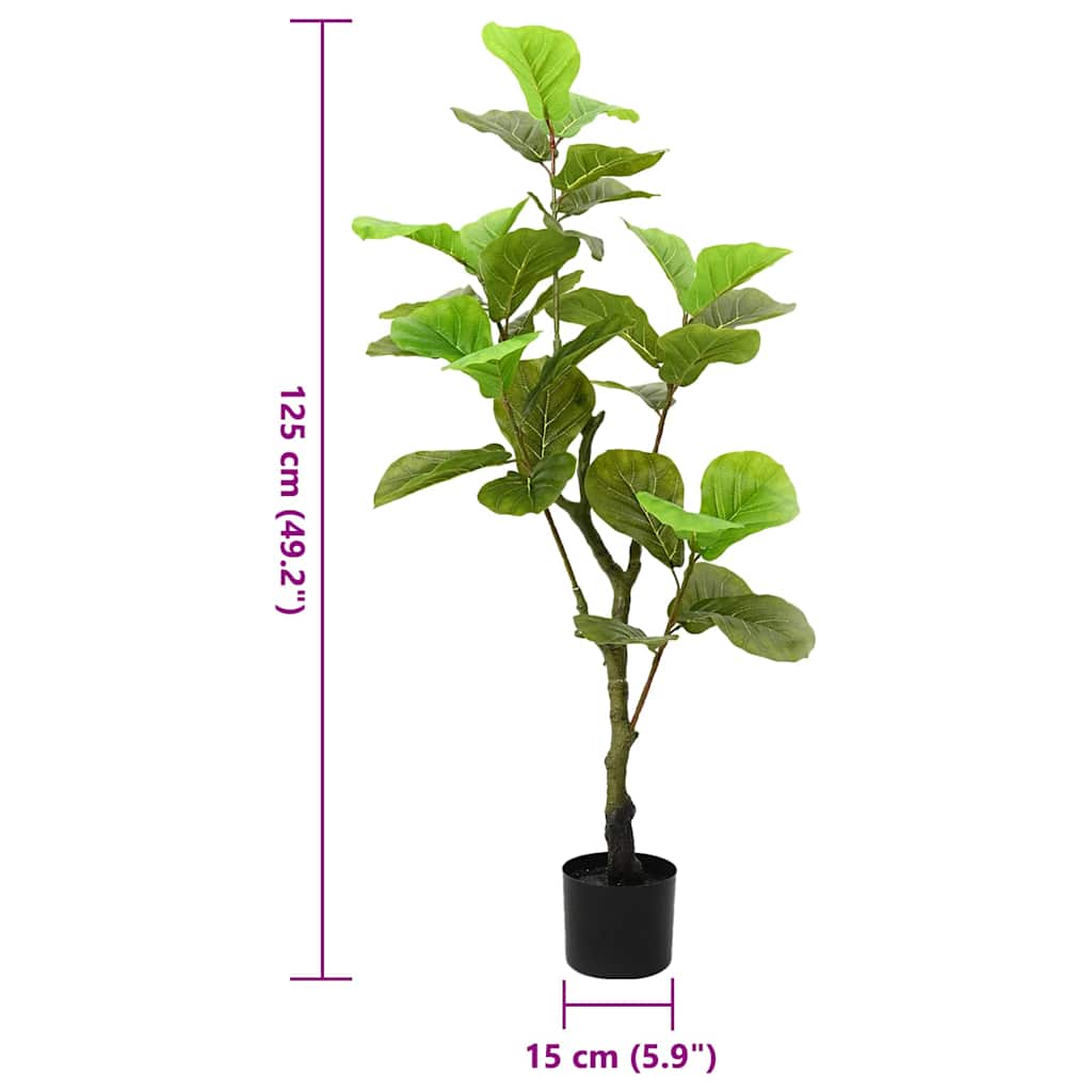 Umělý Strom Ficus 30 Listů Zelený
