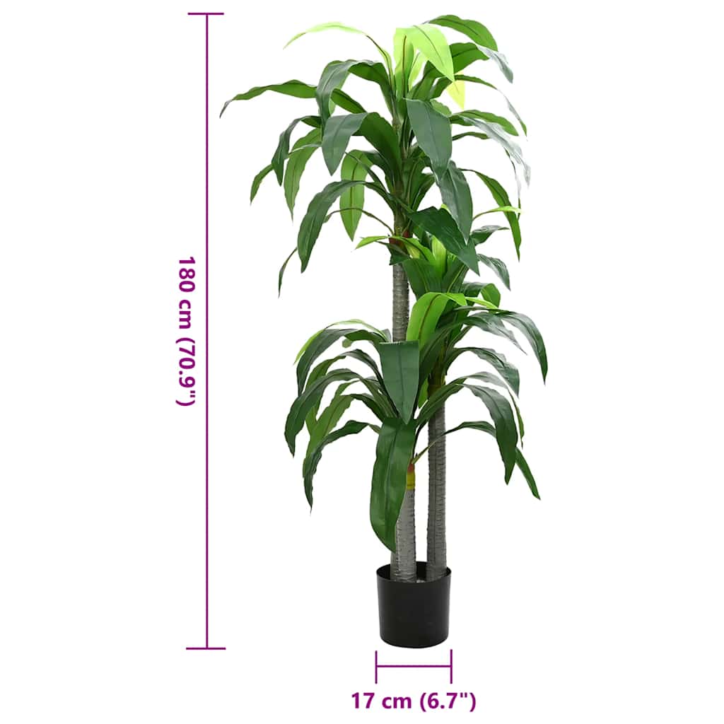 Umělý Strom Dracaena 36 Listů Zelený