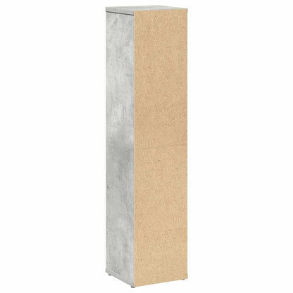 Koupelnová Skříňka S Držákem Na Role, Betonově Šedá 20,5 X 20 X 90 Cm