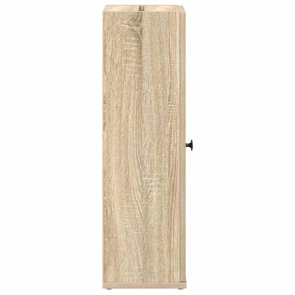 Koupelnová Skříňka S Držákem Rolí 20,5X22X72 Cm