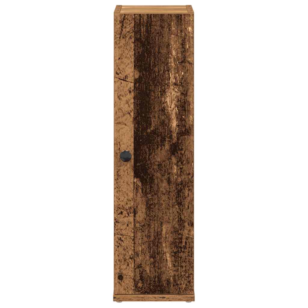 Koupelnová Skříňka S Držákem Rolí Old Wood 20,5 X 22 X 72 Cm