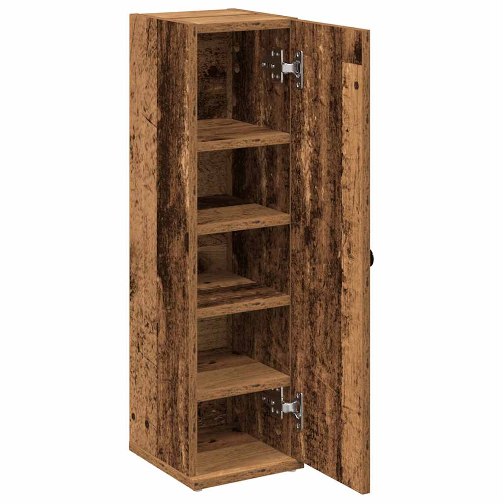 Koupelnová Skříňka S Držákem Rolí Old Wood 20,5 X 22 X 72 Cm