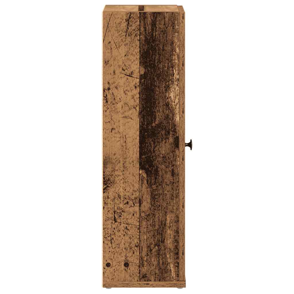 Koupelnová Skříňka S Držákem Rolí Old Wood 20,5 X 22 X 72 Cm