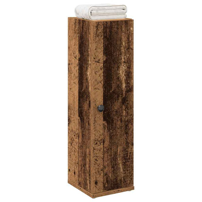 Koupelnová Skříňka S Držákem Rolí Old Wood 20,5 X 22 X 72 Cm