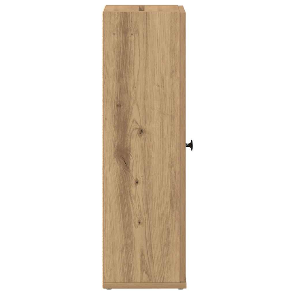 Koupelnová Skříňka S Držákem Rolí Dub Artisan 20,5 X 22 X 72 Cm