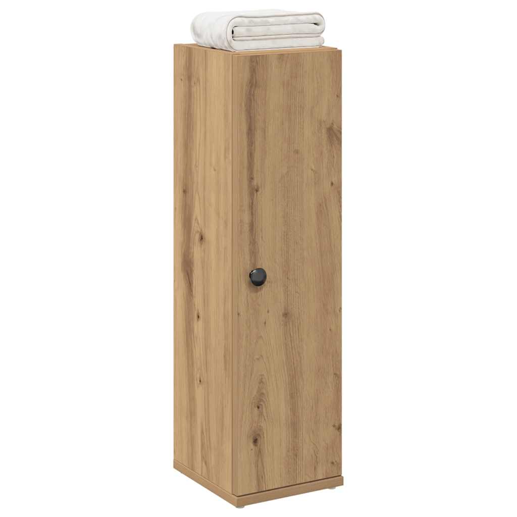 Koupelnová Skříňka S Držákem Rolí Dub Artisan 20,5 X 22 X 72 Cm