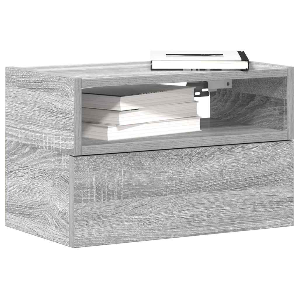 Nástěnný Noční Stolek 45X26X28,5 Cm