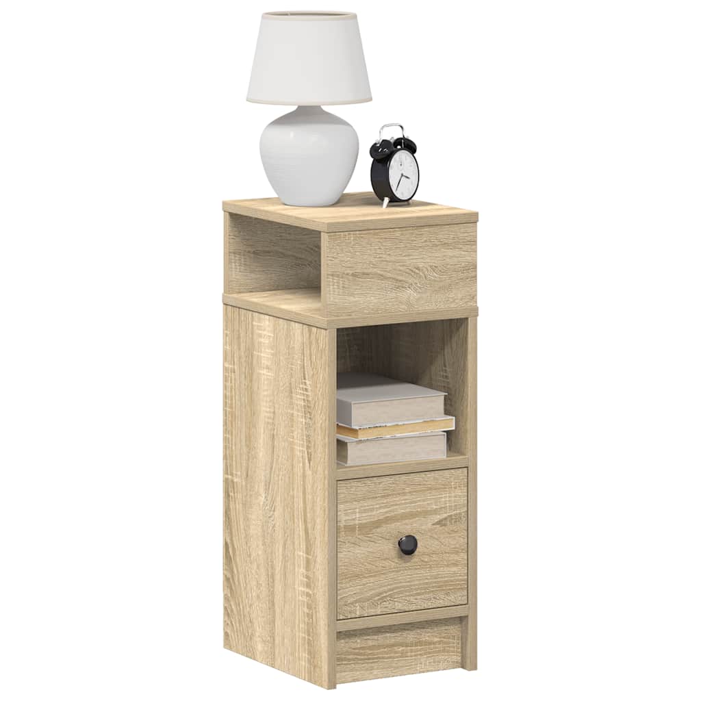 Noční Stolek Se Zásuvkou Old Wood 25 X 31 X 66 Cm