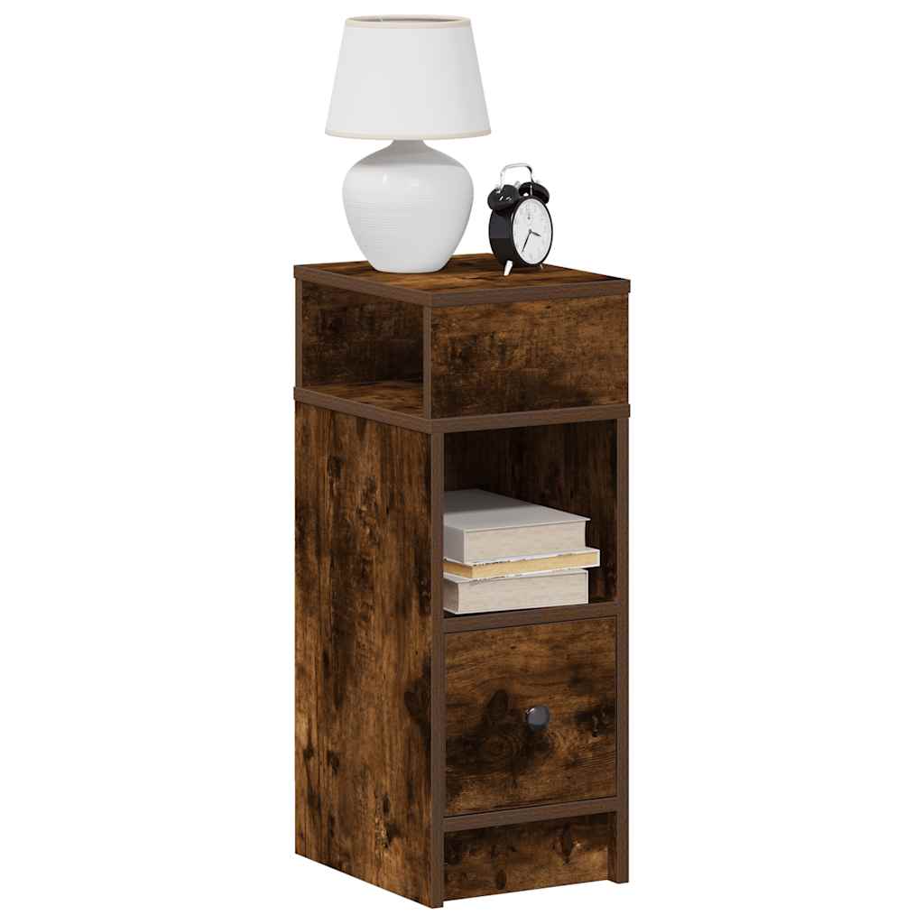 Noční Stolek Se Zásuvkou Old Wood 25 X 31 X 66 Cm