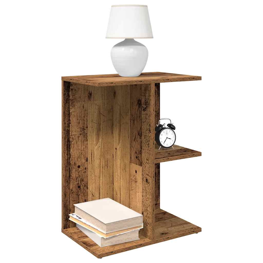 Noční Stolky 2 Ks 46,5X29X61 Cm Kompozitní Dřevo