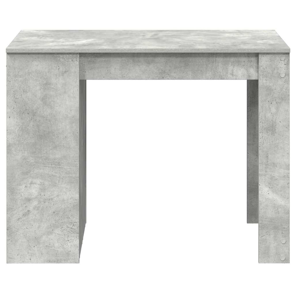 Psací Stůl Se Zásuvkou A Policí Betonově Šedý 102X62X77,5 Cm