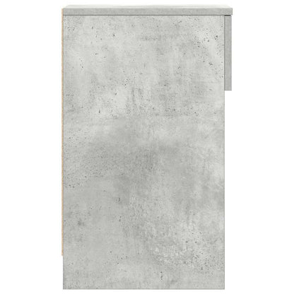 Noční Stolek Se Zásuvkou Betonově Šedá 20X36X60 Cm