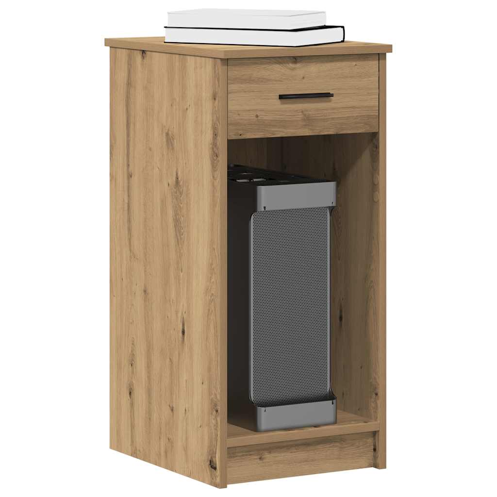 Počítačový Stojan Se Zásuvkou Bílý 35X45X77 Cm